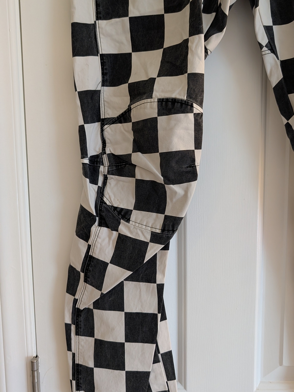 G-Star RAW Black and White Checker Cargo Pants Pharrell Willams Collab - Picture 13 of 14